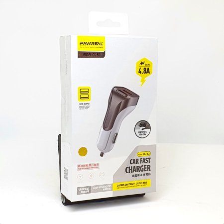  PAVAREAL CC-52 CAR FAST CHARGER 2USB